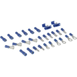 Užspaudžiamų antgalių rinkinys, mėlynas (34) KRELEC01P34B