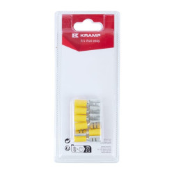 Gnybto mentė, moteriška, geltona 9,4x1,2 mm - 4,0-6,0 mm² (6) KRLA9245P06B