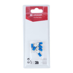 Šakutinis terminalas, mėlynas 5 mm - 1,5-2,5 mm² (6) KRLA9110P06B
