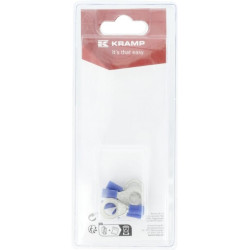 Žiedinis antgalis, mėlynas Ø8 mm - 1,5-2,5 mm² (6) KRLA9100P06B