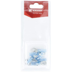 Žiedinis antgalis, mėlynas Ø8 mm - 1,5–2,5 mm² (6) KRKK2015258P06B