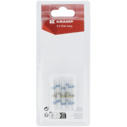 Susitraukianti litavimo įvorė, mėlyna, Ø 4,5 mm - 1,5-2,5 mm² (6) KRKSK301525P06B