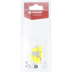 Žiedinis antgalis, geltonas Ø5mm - 4.0-6.0mm² (5) KRLA9045P05B