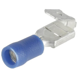 Mėlynas užspaudžiamas antgalis su jungtimi 6,3 mm - 1,5-2,5 mm² (6) KRLA9060P06B
