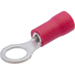 Žiedinis antgalis, raudonas Ø6 mm - 0,5–1,0 mm² (6) KRLA9165P06B
