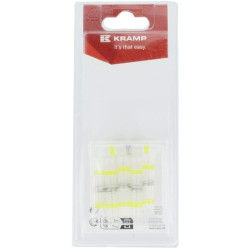 Susitraukianti litavimo įvorė, geltona, Ø 6 mm - 4,0-6,0 mm² (6) KRKSK303060P06B