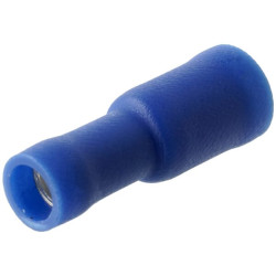 Kulkinė jungtis, moteriška, mėlyna, Ø 4 mm - 1,5-2,5 mm² (6) KRLA9030P06B