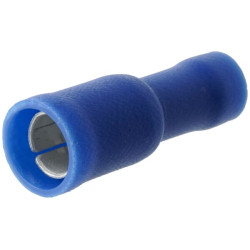 Kulkinė jungtis, moteriška, mėlyna, Ø 4 mm - 1,5-2,5 mm² (6) KRLA9030P06B