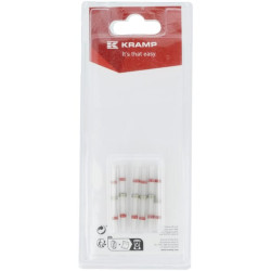 Susitraukianti litavimo įvorė, raudona, Ø 2,7 mm - 0,5-1,0 mm² (6) KRKSK300515P06B