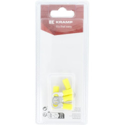 Žiedinis antgalis, geltonas Ø6 mm - 4,0–6,0 mm² (6) KRLA9050P06B