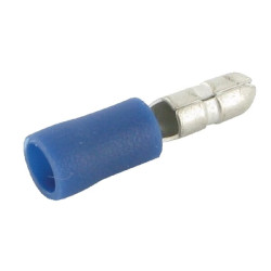 Kulkinė jungtis, mėlyna, kištukas Ø 4 mm - 1,5-2,5 mm² (6) KRLA9325P06B