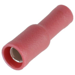 Kulkinė jungtis, moteriška, raudona 4.0mm - 0.5-1.0mm² (6) KRLA9125P06B