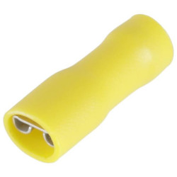 Gnybto mentė, moteriška, geltona 6,3x0,8 mm - 4,0-6,0 mm² (6) KRLA9380P06B