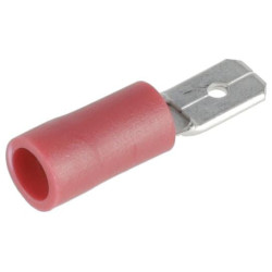 Gnybto mentė, vyriška, raudona 4,8x0,8 mm - 0,5-1,0 mm² (6) KRLA9255P06B