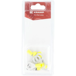 Žiedinis antgalis, geltonas Ø10mm - 4.0-6.0mm² (6) KRLA9080P06B