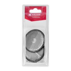 Apvalus baltas reflektorius Ø60 mm (2) KR484067P02B