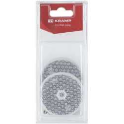 Apvalus baltas reflektorius Ø60 mm (2) KR300003020P02B