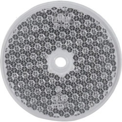 Apvalus baltas reflektorius Ø60 mm (2) KR300003020P02B