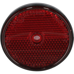 Apvalus raudonas reflektorius Ø60 mm (2) KR484065P02B