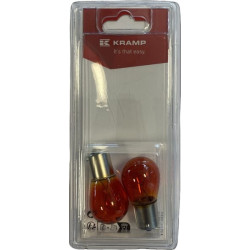 Lemputė 12V x PY21W, BAU15s (2) KRB1219P02B