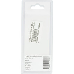 Saugiklis 32 mm, stiklinis (18) KRGLASSFUSES02P18B