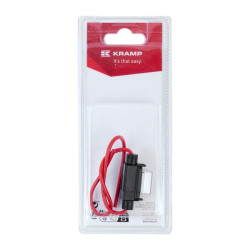 Saugiklių laikiklis 2,5 mm² - 1 poliaus, Mini (1) KRSI20153P01B