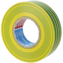 Izoliacinė juosta geltona/žalia 19 mm x 20 m (1) KREM204016P01B