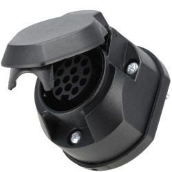 Priekabos kaiščio lizdas, plastikinis, 13 kontaktų (1) KRLA403010P01B