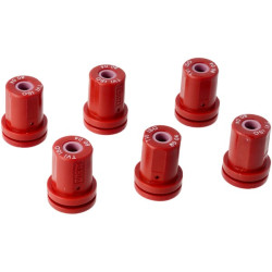 Purkštuvo antgalis raudonas 80° (6) KRTVI8004P06B