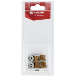 Purkštuvo antgalis rudas 80° (6) KRATR80BROWNNP06B