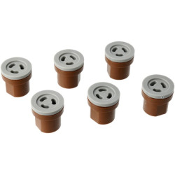 Purkštuvo antgalis rudas 80° (6) KRATR80BROWNNP06B