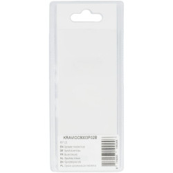 Purkštuvo antgalis mėlynas 80° (2) KRAVIOC8003P02B