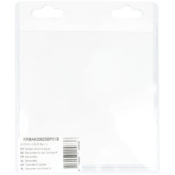 Purkštuvo slėgio matuoklis Ø 63 mm x 0-8-25 bar (1) KRMA630825BP01B