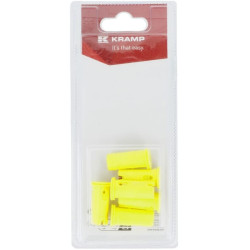 Purkštuvo antgalis geltonas 110° (6) KRAVI11002P06B