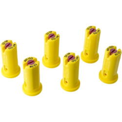 Purkštuvo antgalis geltonas 80° (6) KRAVI8002P06B