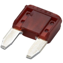 Saugiklis Mini peiliukas 7.5A Ilgis 19mm rudas Pakuotėje 5x Hella 8JS728596891