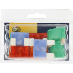 Saugiklių rinkinys Maxi peiliukas Ilgis 25 mm Pakuotėje 13 vnt. Hella 8JS728595901