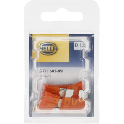 Saugiklis Standartinis peilis 32V 40A Ilgis 18,8 mm oranžinis Pakuotėje 5 vnt. Hella 8JS711683851