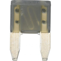 Saugiklis Mini peiliukas 2A Ilgis 19mm pilkas Pakuotėje 5vnt. Hella 8JS728596861