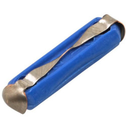 Saugiklis „Torpedo“ 25A, mėlynas, 25 mm, pakuotėje 5 vnt., Hella 8JS091603801