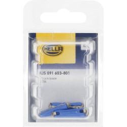 Saugiklis „Torpedo“ 25A, mėlynas, 25 mm, pakuotėje 5 vnt., Hella 8JS091603801