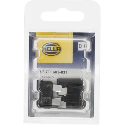 Saugiklis Standartinis peilis 32V 1A Ilgis 18,8 mm juodas Pakuotėje 5 vnt. Hella 8JS711683831