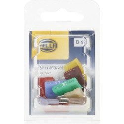 Saugiklių rinkinys standartinis peilis Hella 8JS711683903