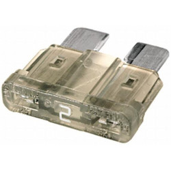 Saugiklis standartinis peilis 32V 2A Ilgis 18,8 mm pilkas Pakuotėje 5 vnt. Hella 8JS711683841