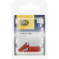 Saugiklis „Torpedo“ 16A, 25 mm, raudonas, 5 vnt. pakuotėje, Hella 8JS089015801