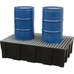 Drenažo indas plastikinis, juodas, 224 l, talpa 600 kg, 1205 x 805 x 330 mm, Cemo 8277CEMO