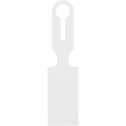 Etikečių kilpelės 200x50mm baltos 100vnt. VPM20920