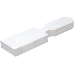 Etikečių kilpelės 200x50mm baltos 100vnt. VPM20920