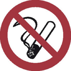 Draudimo ženklas 200 mm Rūkyti WB252000