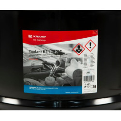 Aušinimo skystis K11, paruoštas mišinys -37°C, 208 l, IAT371208KR